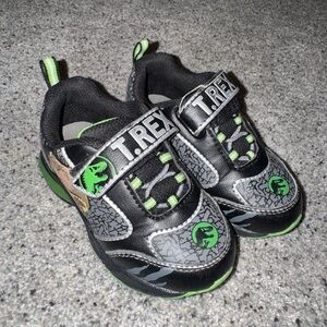 Kids Shoes - Black and Green